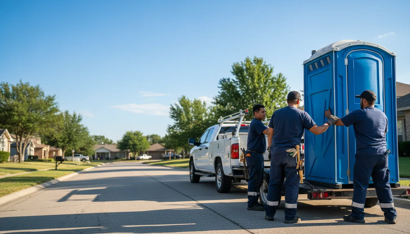 Portable Toilet Rental in Kingston, OK near me